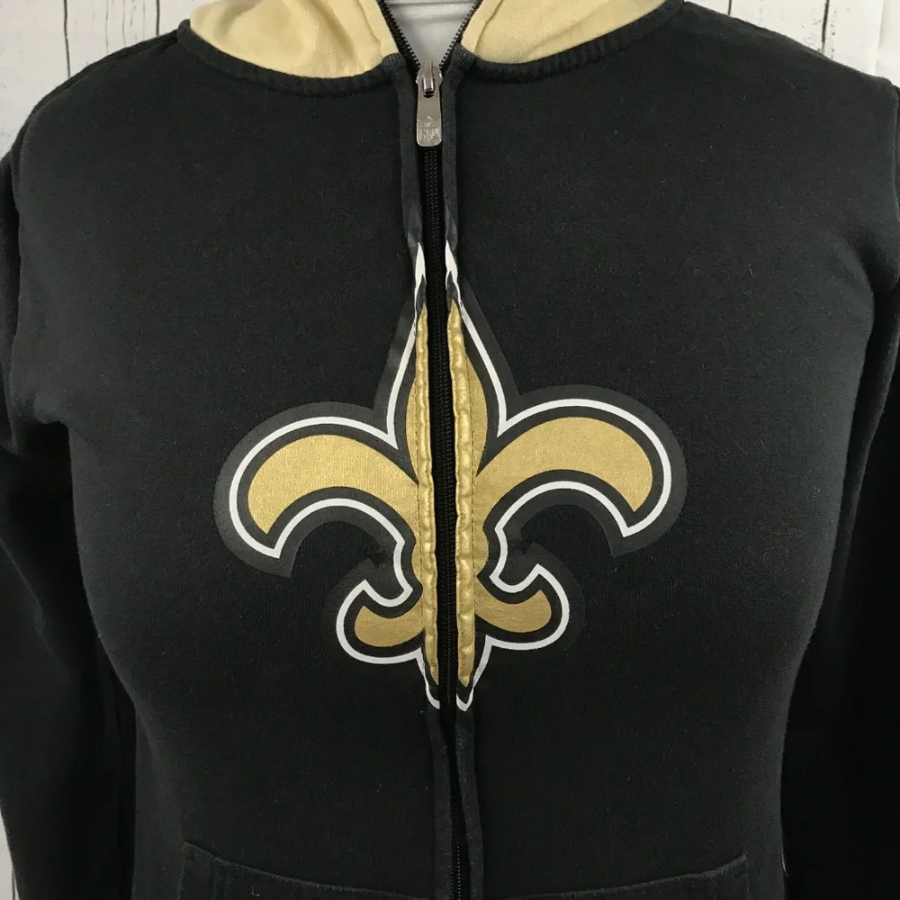 NFL team New Orleans Saints hooded Sweater Youth L - Picture 6 of 7